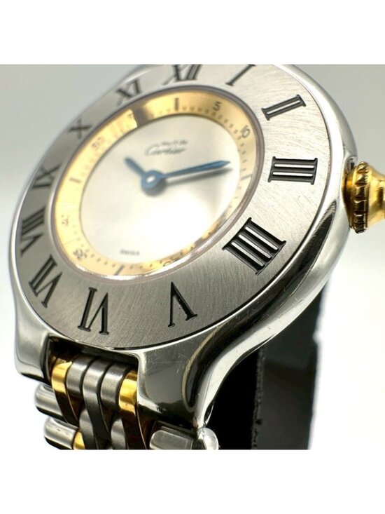 Cartier Must 21 SM Watch Quartz SS Silver Vintage main image 8